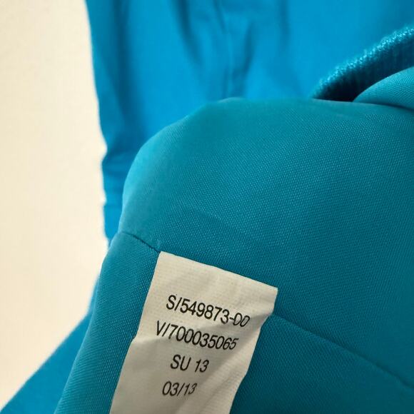 Banana Republic Women's Blue Sleeveless Dress Size 6 Petite - Picture 9 of 13